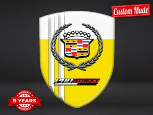 Cadillac Stickers Logo Custom Drift Minimal Premium Professionnel ST